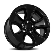 OE Wheels JP33 17x8.5 +12 5x127mm 71.5mm Satin Black