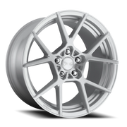 Rotiform KPS 19x8.5 +45 5x112mm 66.5mm Gloss Silver Brushed