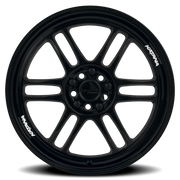 Katana KR02 17x7.5 +40 4x108mm 73.1mm Matte Black