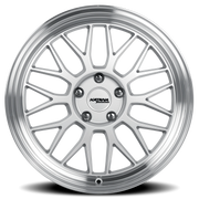 Katana KR06 18x8 +40 5x112mm 66.6mm Gloss Glossy Silver Machined Lip