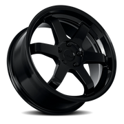 Katana KR08 18x8 +40 5x100mm 73.1mm Gloss Glossy Black