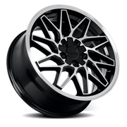 Katana KR09 18x8 +40 5x100mm 73.1mm Gloss Glossy Black Machined Face