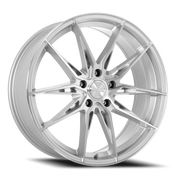 Katana KR10 18x8 +40 5x110mm 73.1mm Gloss Silver Machined Face