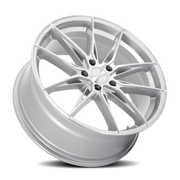 Katana KR10 18x8 +40 5x100mm 73.1mm Gloss Silver Machined Face