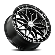 Katana KR12 20x8.5 +40 5x114.3mm 73.1mm Gloss Black Machined Face