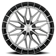 Katana KR12 18x8 +40 5x108mm 73.1mm Gloss Black Machined Face