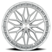 Katana KR12 18x8 +40 5x120mm 74.1mm Gloss Silver Machined Face