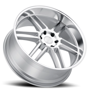 Black Rhino Katavi 22x10 +30 5x114.3mm 76.1mm Silver Mirror Cut Face-Mirror Cut Lip