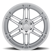 Black Rhino Katavi 22x10 +30 5x114.3mm 76.1mm Silver Mirror Cut Face-Mirror Cut Lip