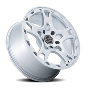 Black Rhino Klaue Forged 18x8 +20 5x130mm 71.6mm Gloss Silver