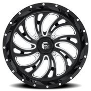 Fuel Kompressor UTV 24x7 +13 4x136mm 110.2mm Gloss Black Milled
