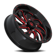Fuel Kompressor UTV 20x7 +13 4x156mm 132mm Gloss Red Milled