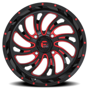 Fuel Kompressor UTV 20x7 +13 4x156mm 132mm Gloss Red Milled