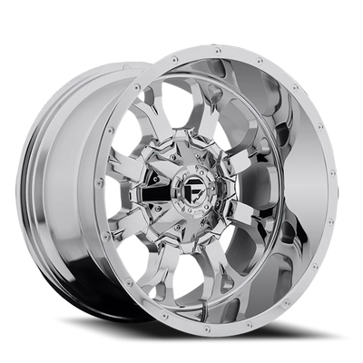 Fuel Krank 17x9 +1 8x165.1mm 125.2mm Chrome