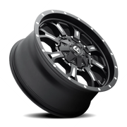 Fuel Krank 17x9 +1 6x135mm 106.4mm Matte Black Milled