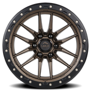 Lock Offroad Krawler 20x9 +1 8x165.1mm 125.2mm Matte Bronze Matte Black Ring