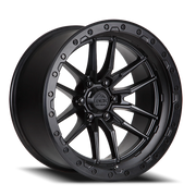 Lock Offroad Krawler 20x10 -18 8x170mm 125.2mm Matte Black Matte Black Ring