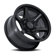 Black Rhino Kuma 17x8.5 +25 5x130mm 71.6mm Matte Black