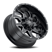 Luxxx HD LHD12 24x14 -76 8x170mm 125mm Gloss Black Milled