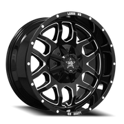 Luxxx HD LHD13 20x10 -18 5x150mm 110mm Gloss Black Milled