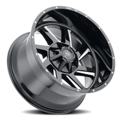 Luxxx HD LHD14 22x12 -76 6x135mm 106.1mm Gloss Black Milled