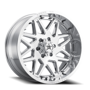 Luxxx HD LHD17 20x10 -18 6x139.7mm 106.1mm Chrome Chrome Spike Rivets