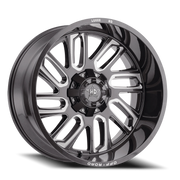Luxxx HD LHD18 24x12 -49 6x135mm 106.1mm Lava Gray Milled