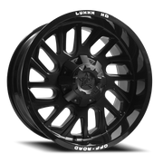 Luxxx HD LHD18 20x10 -18 5x127mm 78.1mm Satin Black Gloss Black Lip
