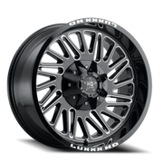 Luxxx HD LHD19 20x10 -18 5x127mm 78.1mm Gloss Black Milled