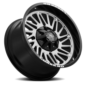 Luxxx HD LHD19 22x12 -44 6x135mm 106.1mm Gloss Black Machined Face
