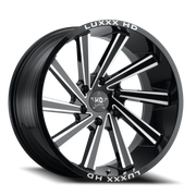 Luxxx HD LHD22 20x10 -18 6x135mm 87.1mm Gloss Black Milled