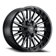 Luxxx HD LHD23 20x10 -18 5x139.7mm 110mm Gloss Black Milled
