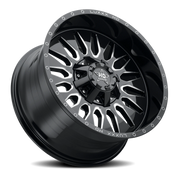 Luxxx HD LHD24 20x10 -18 5x127mm 78.1mm Gloss Black Milled