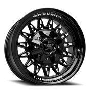 Luxxx HD LHD30 20x10 -12 5x127mm 125mm Gloss Black Milled