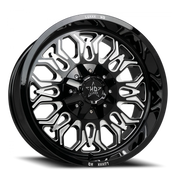 Luxxx HD LHD31 20x10 -18 8x180mm 125mm Gloss Black Milled