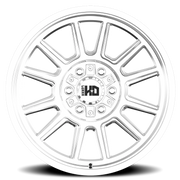 Luxxx HD LHD37 20x9 +0 5x127mm 78.1mm Chrome