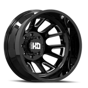 Luxxx HD Dually LHD37 20x8.25 -192 8x210mm 154.3mm Gloss Black Milled