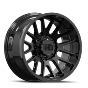 Luxxx HD LHD38 22x12 -44 8x180mm 124.2mm Gloss Black