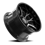 Luxxx HD LHD39 24x12 -44 8x180mm 124.2mm Gloss Black Milled
