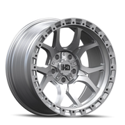 Luxxx HD LHD40 17x9 -6 5x150mm 110mm Satin Silver