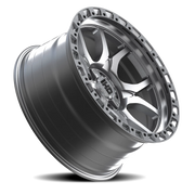 Luxxx HD LHD40 17x9 -6 6x135mm 106.1mm Satin Silver