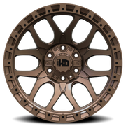 Luxxx HD LHD41 17x9 -6 6x135mm 106.1mm Satin Bronze