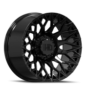 Luxxx HD LHD45 22x10 +0 5x127mm 78.1mm Gloss Black