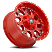 Luxxx HD LHD8 20x10 -12 5x127mm 78.1mm Red Milled