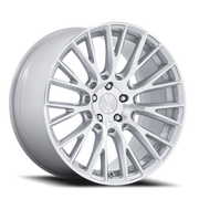 Rotiform LSE 20x8.5 +35 5x120mm 72.56mm Gloss Silver Machined Face