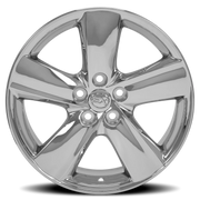 OE Wheels LX19 18x8 +35 5x114.3mm 60.1mm Chrome