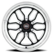 WELD Laguna 6 Drag 20x9.5 +35 6x127mm 78.1mm Gloss Black Milled