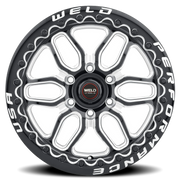 WELD Laguna Beadlock 17x10 +42 6x135mm 87.1mm Gloss Black Milled
