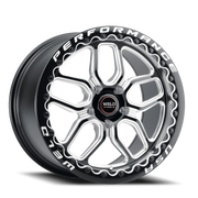 WELD Laguna Beadlock 17x10 +42 5x120mm 78.1mm Gloss Black Milled-Black Ring