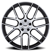 TSW Lasarthe 18x8.5 +35 5x114.3mm 72.56mm Gloss Black Machined